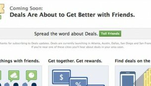 Facebook Deals, как ответ сервису Groupon